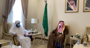 الرئيس العام في زيارة صاحب السمو الأمير منصور بن محمد محافظ حفر الباطن