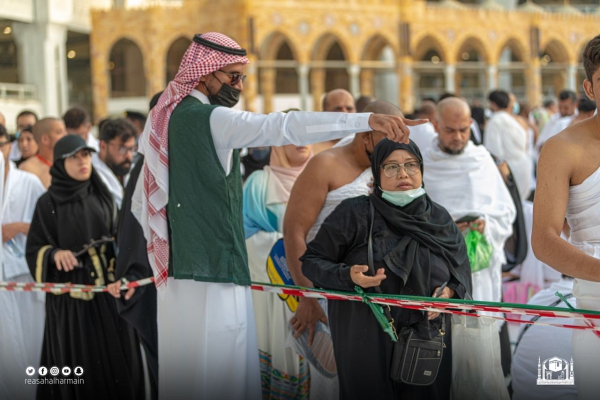 وكالة التفويج وإدارة الحشود (332) موظفا و (4) ورديات خدمةً لضيوف الرحمن خلال شهر رمضان المبارك