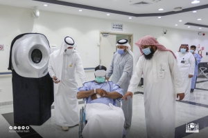 الرئاسة تنفذ مبادرة الحجر الأسود الافتراضي للمرضى بمستشفى الملك عبدالعزيز بمكة