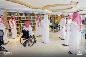 وكيل الرئيس العام للمكتبات والشؤون الثقافية يستقبل وفداً من هيئة رعاية الأشخاص ذوي الإعاقة
