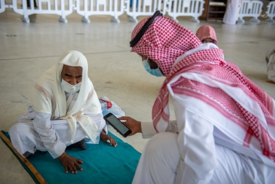 استطلاع رأي (1023) من الأشخاص ذوي الإعاقة عن الخدمات المقدمة لهم داخل المسجد الحرام