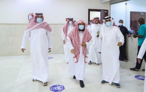 معالي الرئيس العام يقف ميدانيا على استعدادات افتتاح مشروع الملك عبدالله بن عبدالعزيز لسقيا زمزم