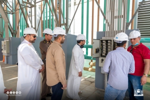 تجربة موثوقية التغذية الكهربائية بالمسجد الحرام للتأكد من جاهزيتها خلال موسم رمضان