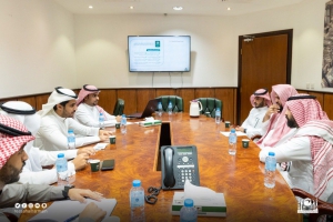 الإدارة العامة للدراسات والأبحاث الهندسية تناقش المشروعات التطويرية مع مكتبة المسجد الحرام