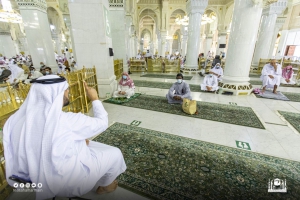 ترجمة خطبة الجمعة بلغة الإشارة في المسجد الحرام