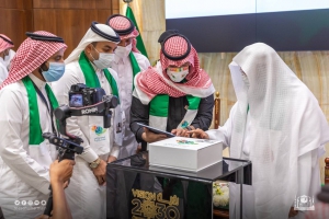 الرئيس العام يدشن معرض التوسعات السعودية الميداني والرقمي بالمسجد الحرام