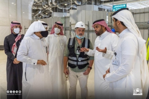 وكالة المشاريع والدراسات الهندسية تعلن جاهزية المواقع والبوابات الرئيسية والفرعية بالتوسعة السعودية الثالثة 
