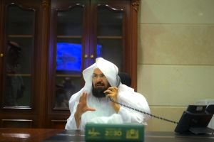 الرئيس العام يدشن الرقم المباشر للمستفيدين بوكالة الرئاسة بالمسجد النبوي