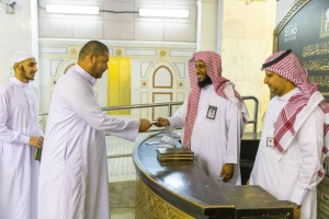 الشُؤون التوجيهية والإرشادية .. تُقدم عددًا من الخدمات التوجيهية عبر مواقع ميدانية موزعة داخل المسجدالحرام