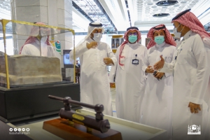 وكيل الرئيس العام للمشاريع والدراسات الهندسية يزور معرض التوسعات السعودية الميداني والرقمي