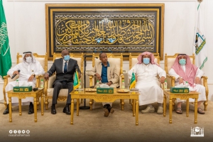 مجمع الملك عبدالعزيز لكسوة الكعبة المشرفة يستقبل معالي النائب العام بدولة جيبوتي